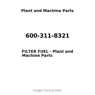 600-311-8321 - FILTER FUEL