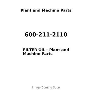 600-211-2110 - FILTER OIL