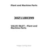 30Z1180399 - VALVE INLET