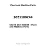 30Z1180244 - VALVE EXH INSERT