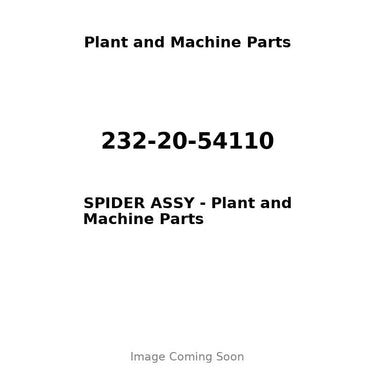 232-20-54110 - SPIDER ASSY