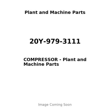 20Y-979-3111 - COMPRESSOR