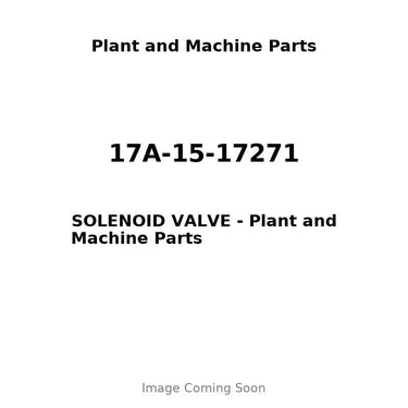 17A-15-17271 - SOLENOID VALVE