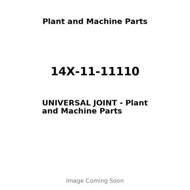 14X-11-11110 - UNIVERSAL JOINT