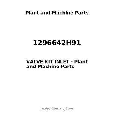 1296642H91 - VALVE KIT INLET