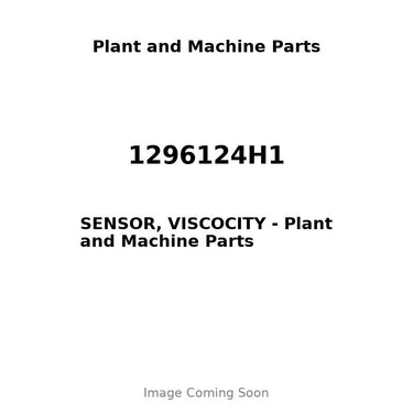 1296124H1 - SENSOR, VISCOCITY