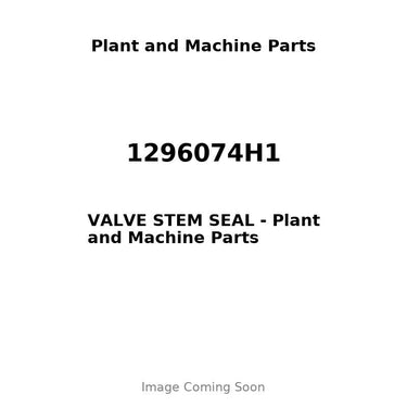 1296074H1 - VALVE STEM SEAL