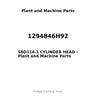 1294846H92 - S6D114-1 CYLINDER HEAD