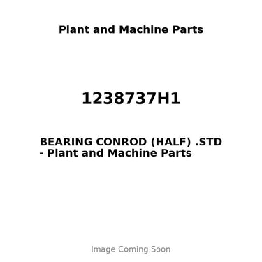 1238737H1 - BEARING CONROD (HALF) .STD