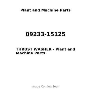 09233-15125 - THRUST WASHER