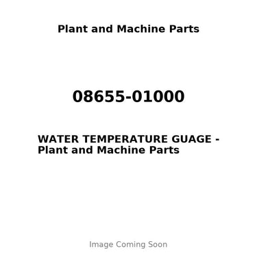 08655-01000 - WATER TEMPERATURE GUAGE