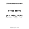 07959-20001 - VALVE, GREASE FITTING