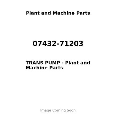07432-71203 - TRANS PUMP