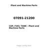 07091-21200 - CAP, FUEL TANK