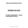 07063-01142 - FILTER HYDRAULIC