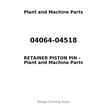04064-04518 - RETAINER PISTON PIN