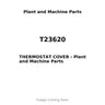 T23620 - THERMOSTAT COVER
