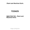 T23425 - INJECTOR TEE
