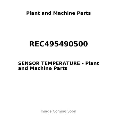 REC495490500 - SENSOR TEMPERATURE