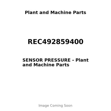 REC492859400 - SENSOR PRESSURE