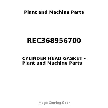 REC368956700 - CYLINDER HEAD GASKET