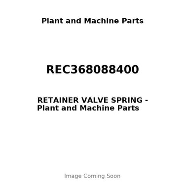 REC368088400 - RETAINER VALVE SPRING