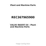REC367965900 - VALVE INSERT EX