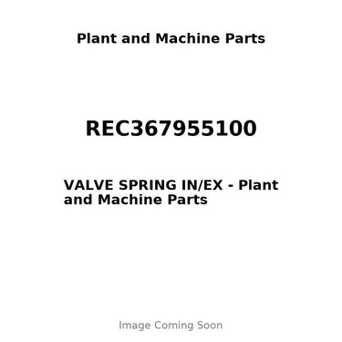 REC367955100 - VALVE SPRING IN/EX