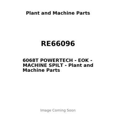 RE66096 - 6068T POWERTECH - EOK - MACHINE SPILT
