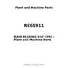 RE65911 - MAIN BEARING 010" (PR)