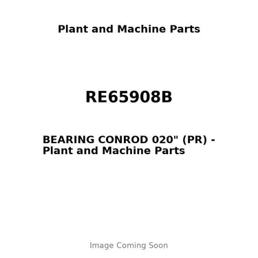 RE65908B - BEARING CONROD 020" (PR)