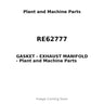 RE62777 - GASKET - EXHAUST MANIFOLD