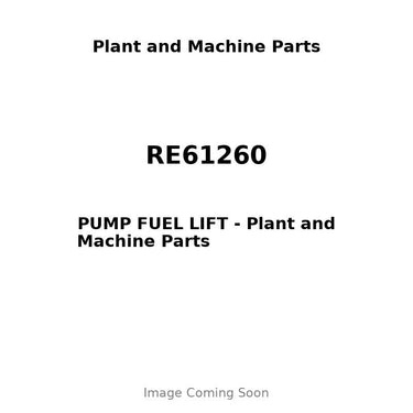 RE61260 - PUMP FUEL LIFT