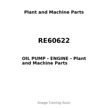 RE60622 - OIL PUMP - ENGINE