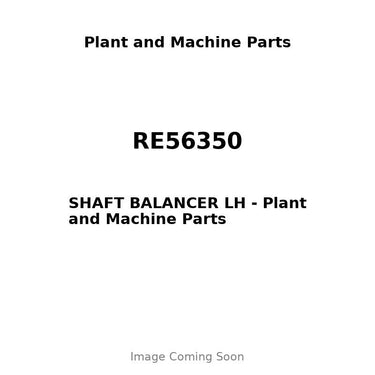 RE56350 - SHAFT BALANCER LH