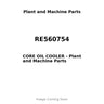 RE560754 - CORE OIL COOLER