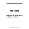 RE543935 - INJECTOR SLEEVE