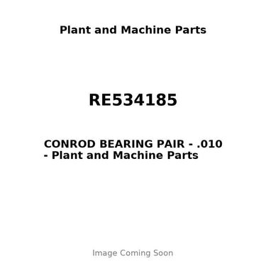 RE534185 - CONROD BEARING PAIR - .010
