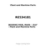 RE534181 - BEARING PAIR, MAIN - .010"