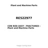 RE522977 - CON ROD ASSY - FRACTURED