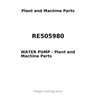 RE505980 - WATER PUMP