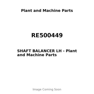 RE500449 - SHAFT BALANCER LH