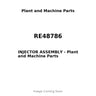RE48786 - INJECTOR ASSEMBLY