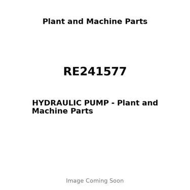RE241577 - HYDRAULIC PUMP