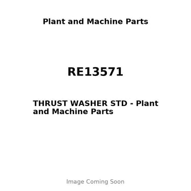 RE13571 - THRUST WASHER STD