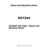 R97344 - GASKET OIL PAN
