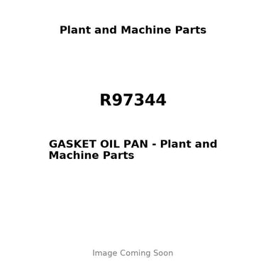 R97344 - GASKET OIL PAN