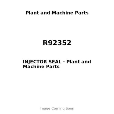 R92352 - INJECTOR SEAL