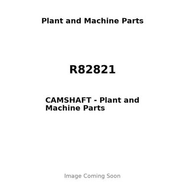 R82821 - CAMSHAFT