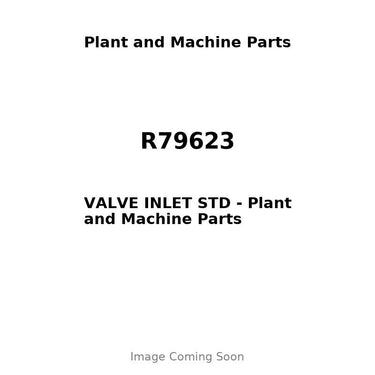 R79623 - VALVE INLET STD